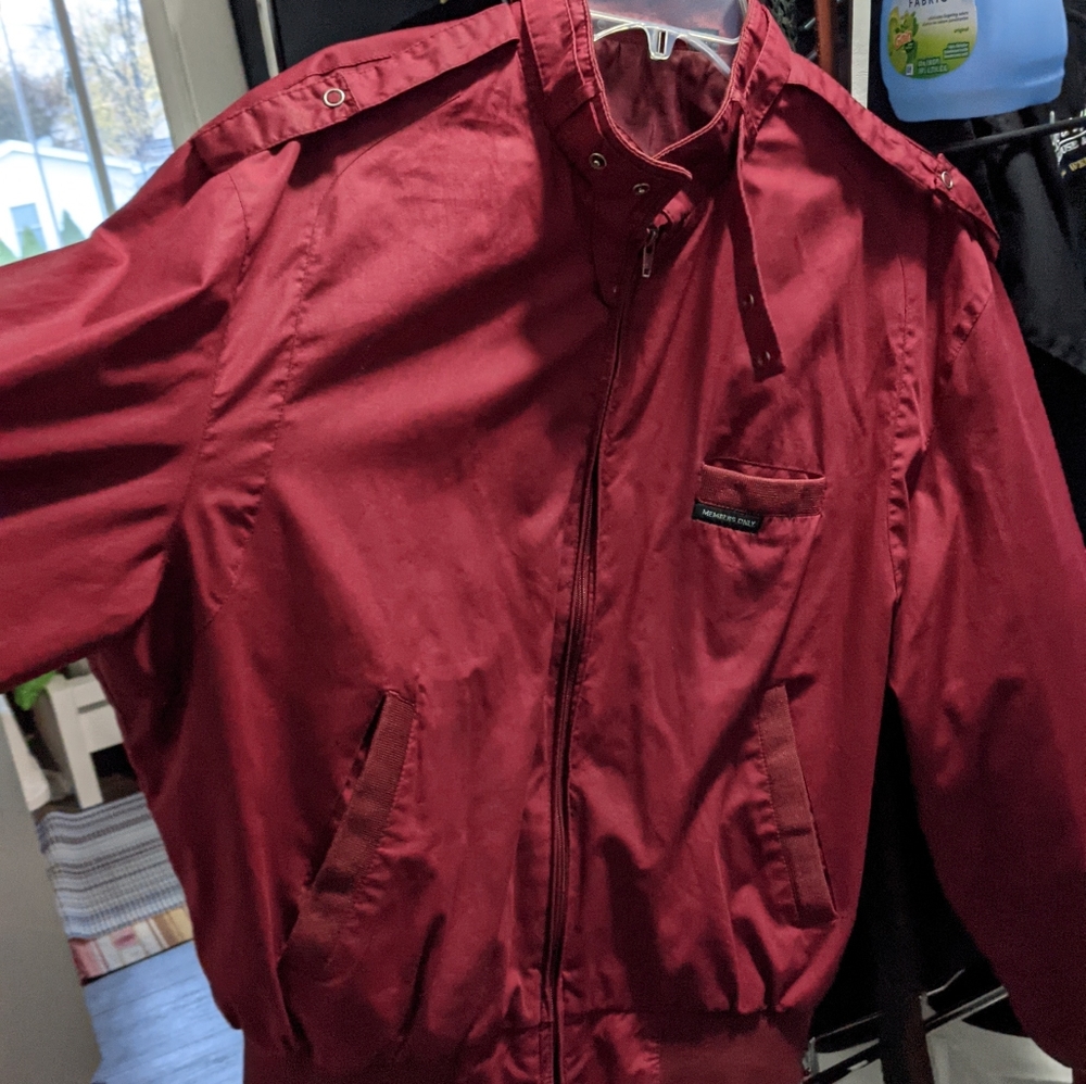 Vintage members only windbreaker
